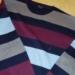 Men's XL Nautica Striped Sweater